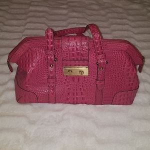 ❌Vintage Etienne Aigner hot pink gator purse